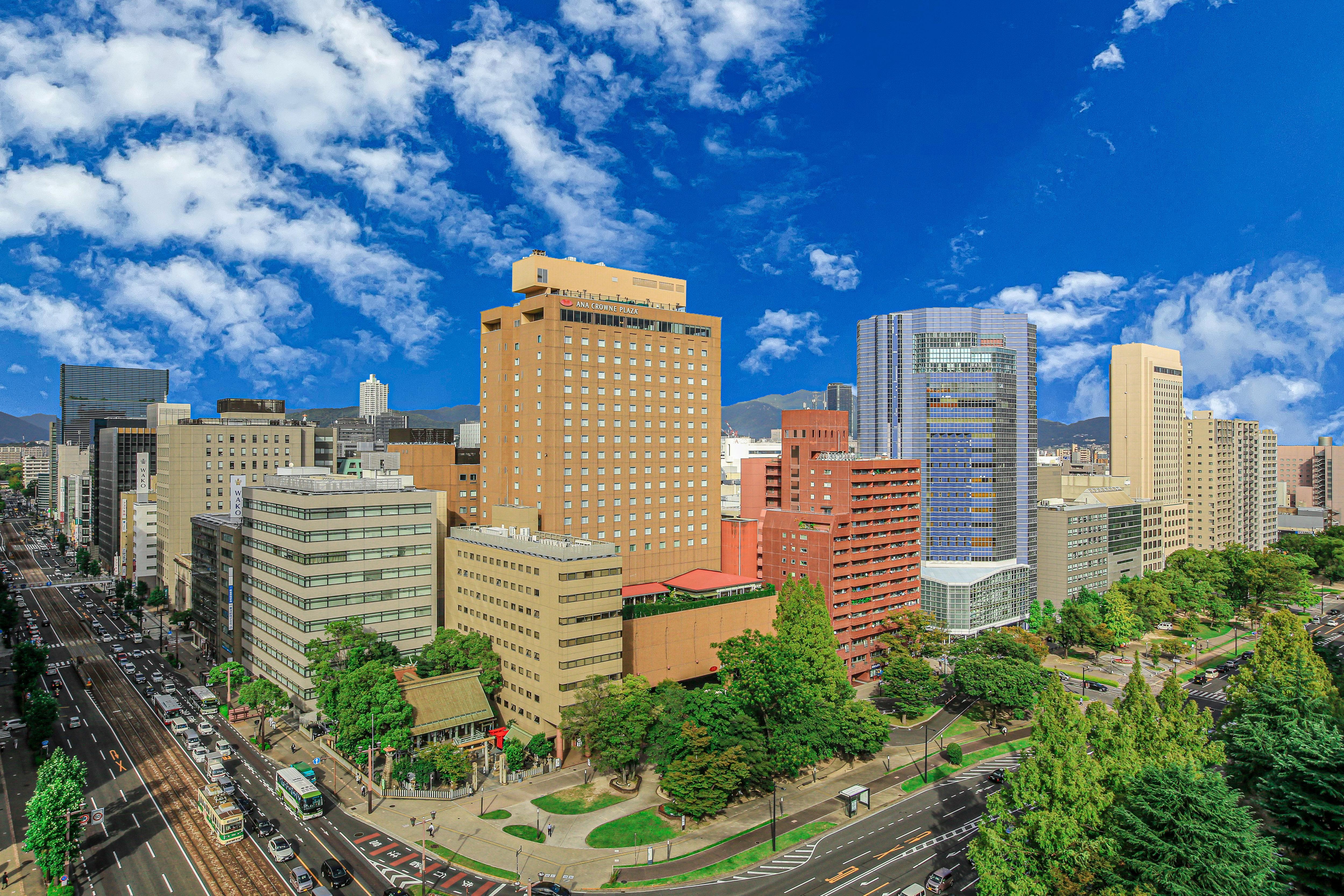 Ana Crowne Plaza Hiroshima By Ihg Hotel Bagian luar foto