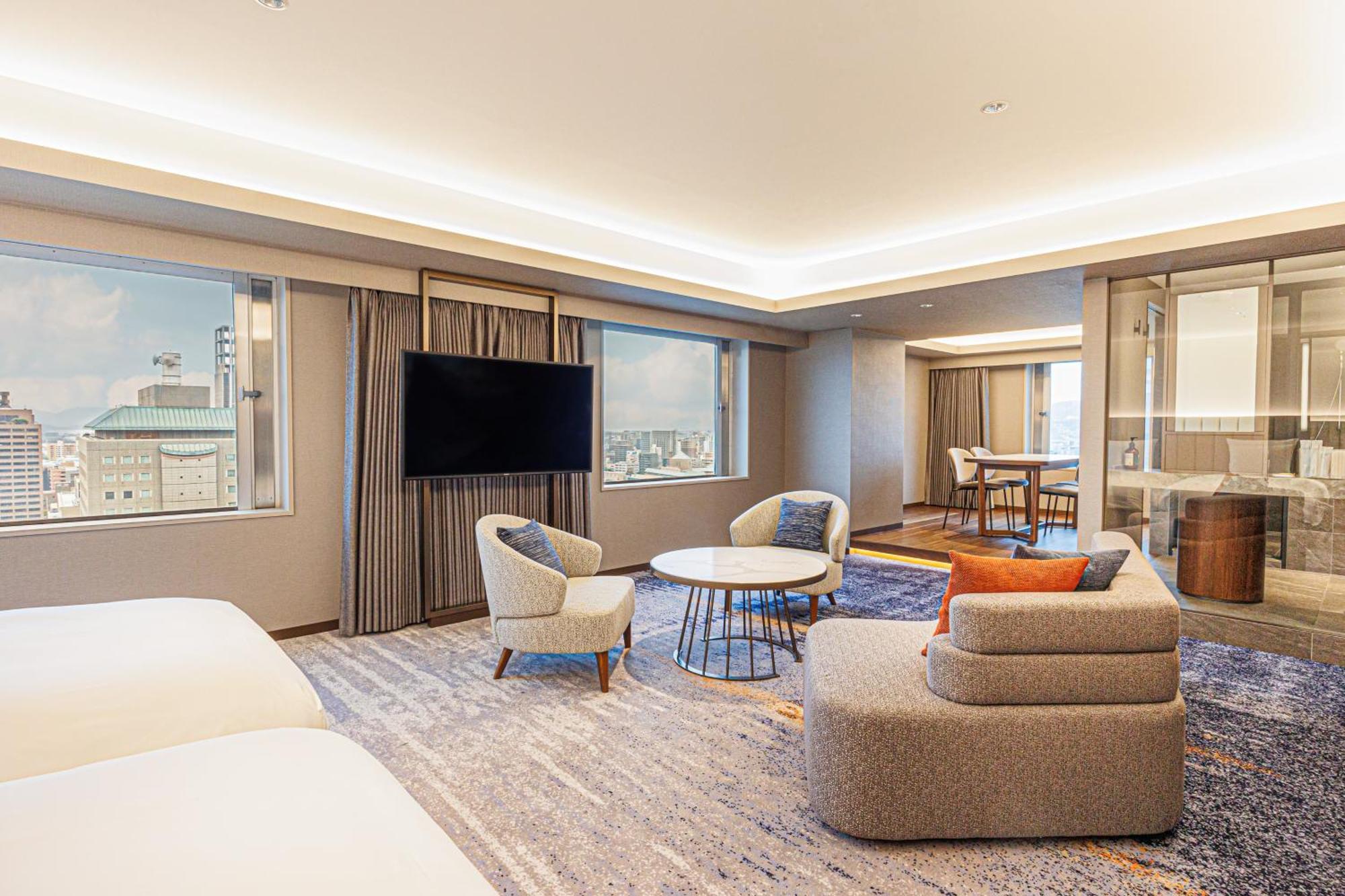 Ana Crowne Plaza Hiroshima By Ihg Hotel Bagian luar foto